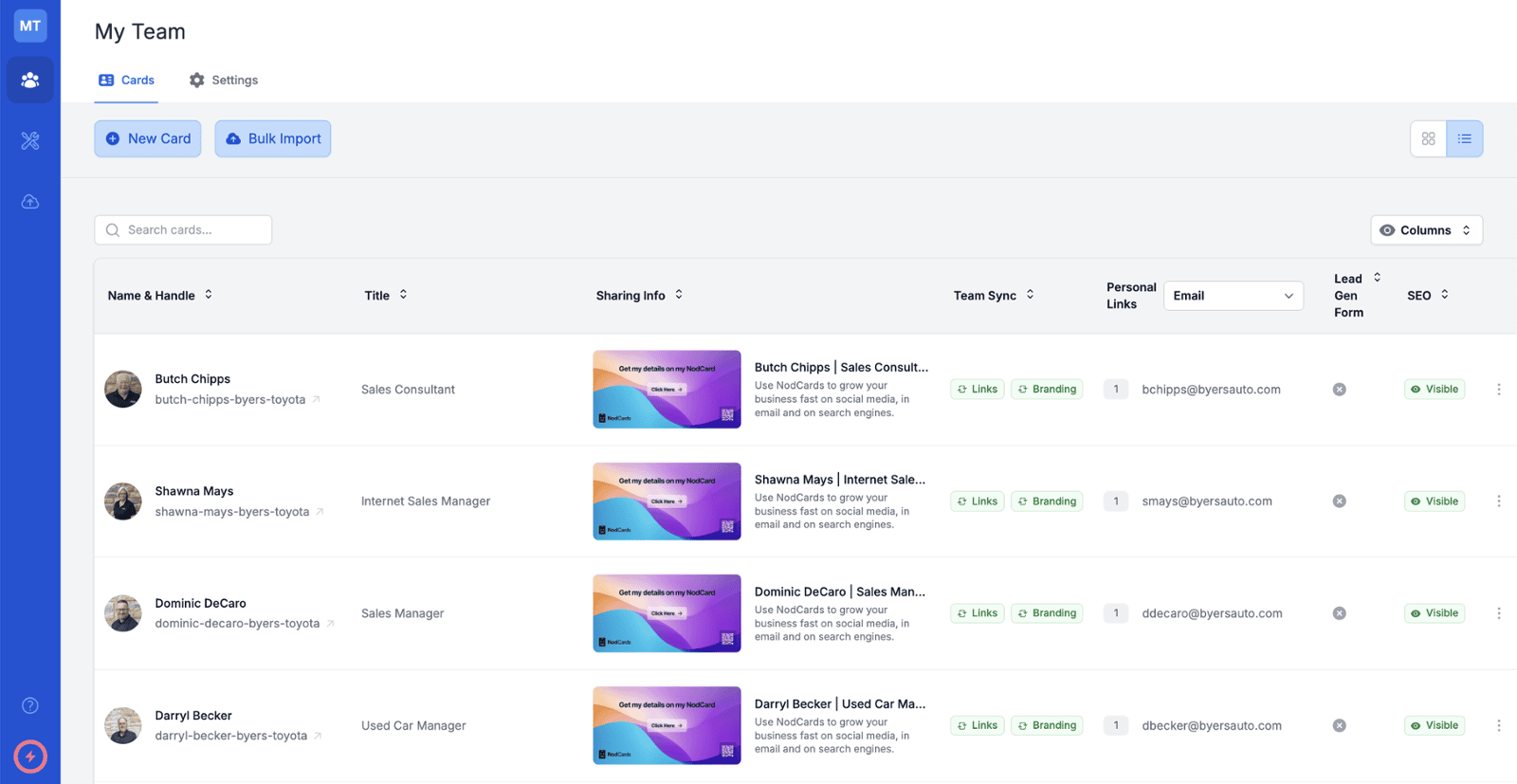 Keep Your Team’s Digital Branding Consistent with New NodCards Updates
